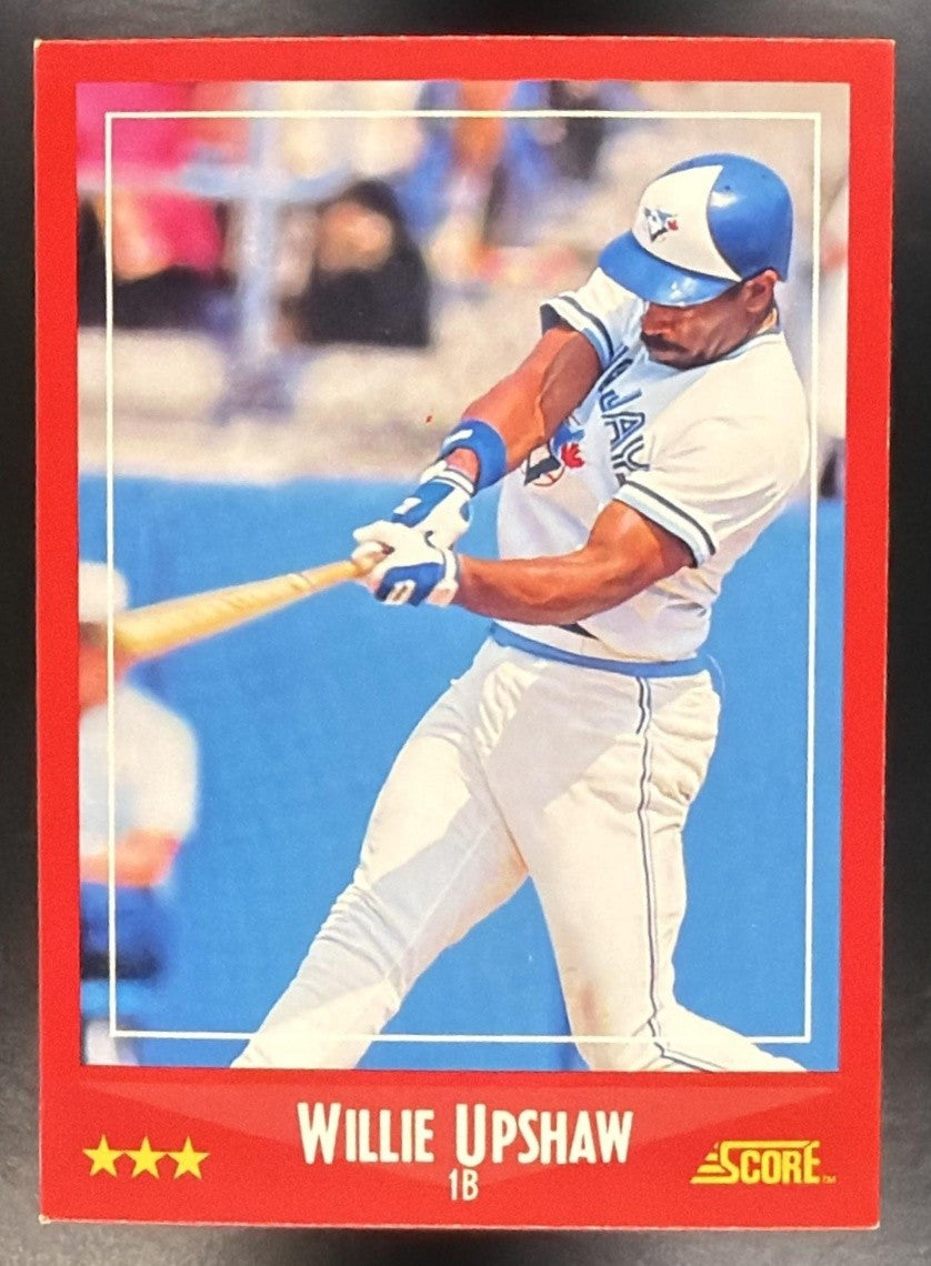 WILLIE UPSHAW 1988 SCORE #279 BLUE JAYS