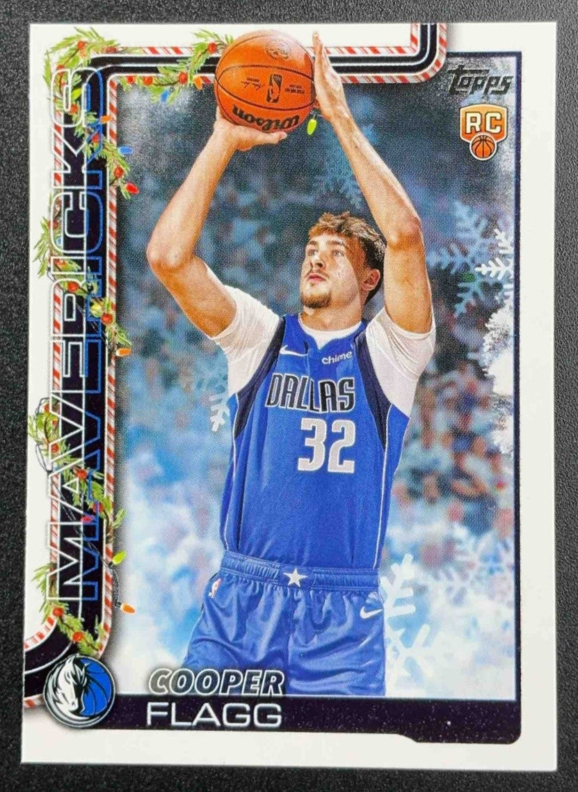 COOPER FLAGG 2025-26 TOPPS HOLIDAY #H161 RC MAVERICKS