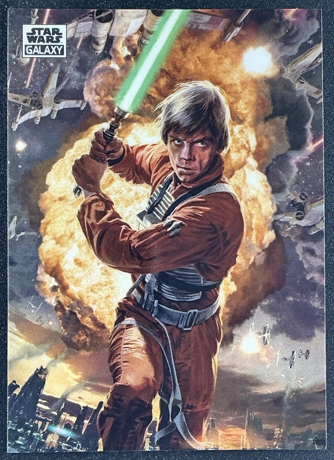 LUKE SKYWALKER 2025 TOPPS CHROME STAR WARS GALAXY #2