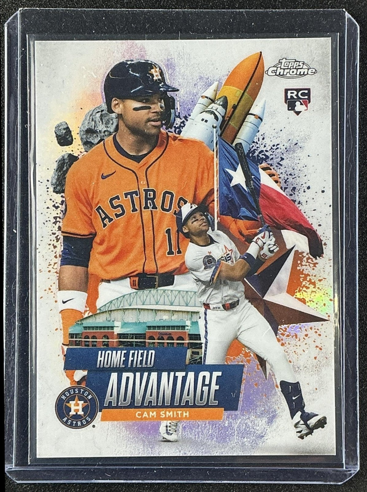 CAM SMITH 2025 TOPPS CHROME UPDATE #HA-42 HOME FIELD ADVANTAGE RC SSP ASTROS