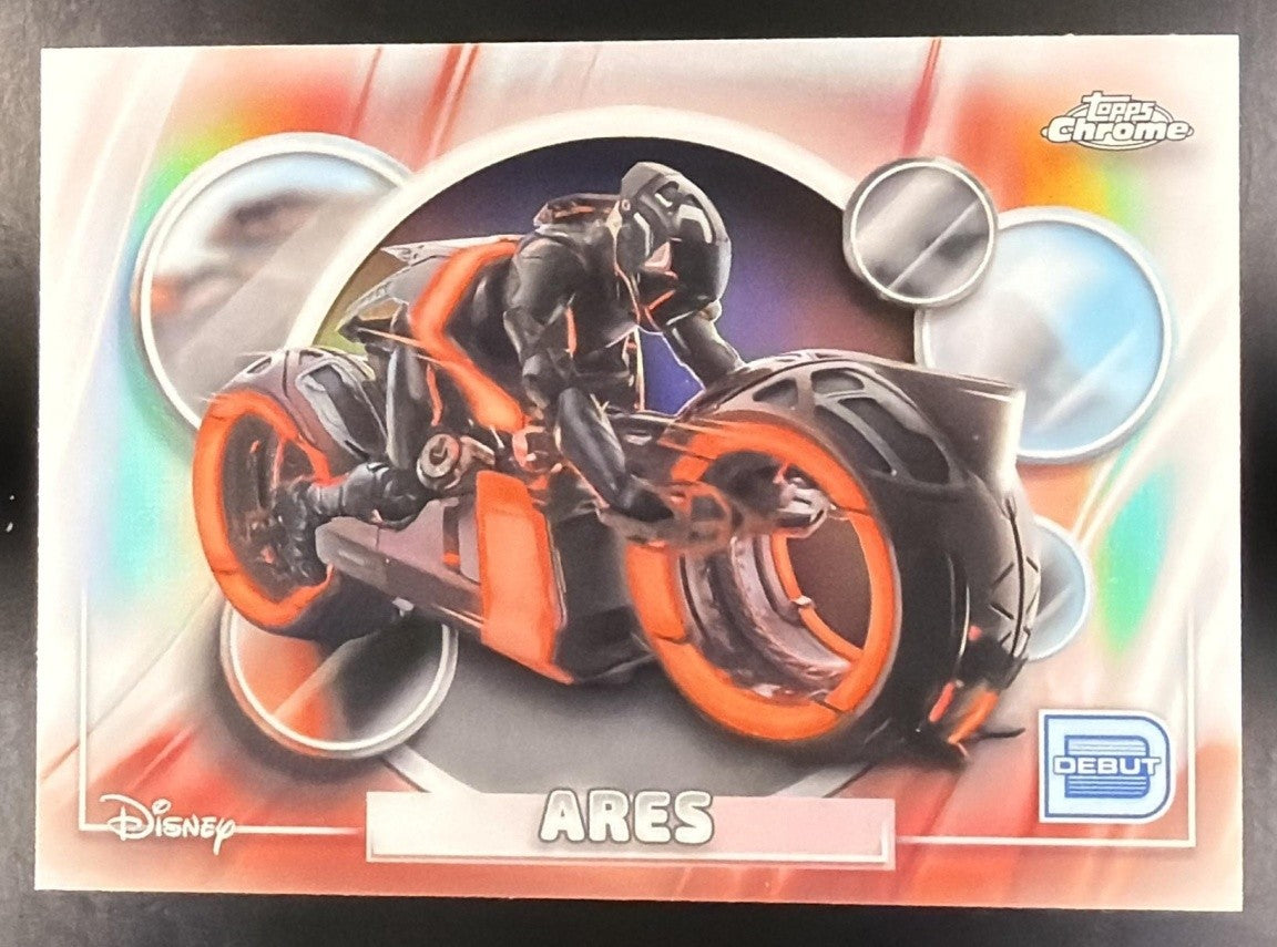 ARES 2026 TOPPS CHROME DISNEY #148 REFRACTOR DEBUT TRON: