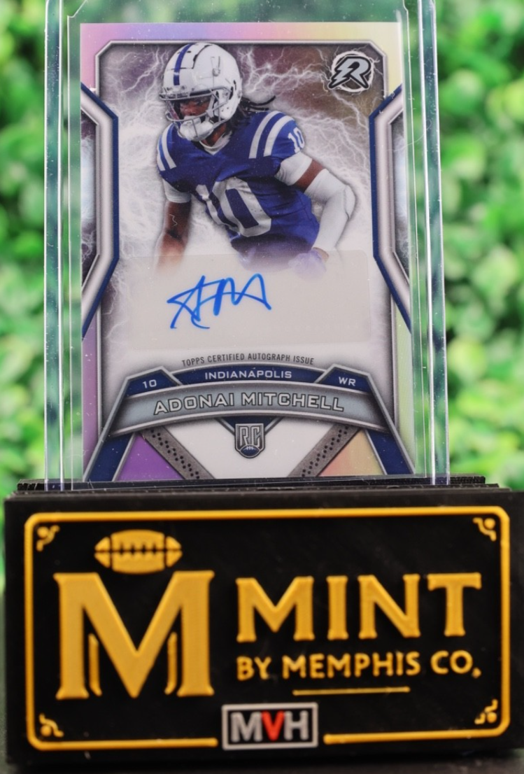 ADONAI MITCHELL 2024 TOPPS RESURGENCE RESURGENCE ROOKIE SIGNATURES #RRS-AMI RC