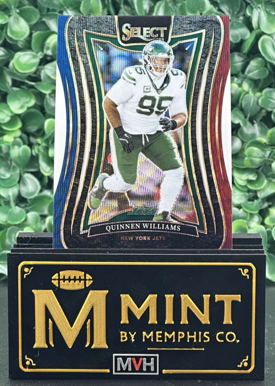 QUINNEN WILLIAMS 2024 SELECT SUITE LEVEL #369 TRI COLOR PRIZM /149 JETS