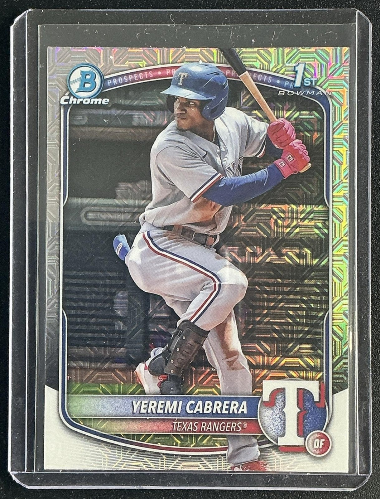 2025 Bowman Yeremi Cabrera #BCP-146 Chrome Mega Box Refractor 1st Prospect