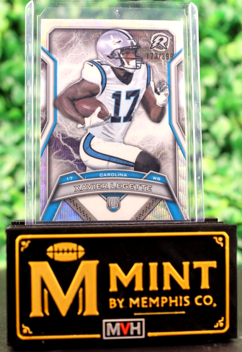 XAVIER LEGETTE 2024 TOPPS RESURGENCE ROOKIE SURGE PANTHERS RC /399
