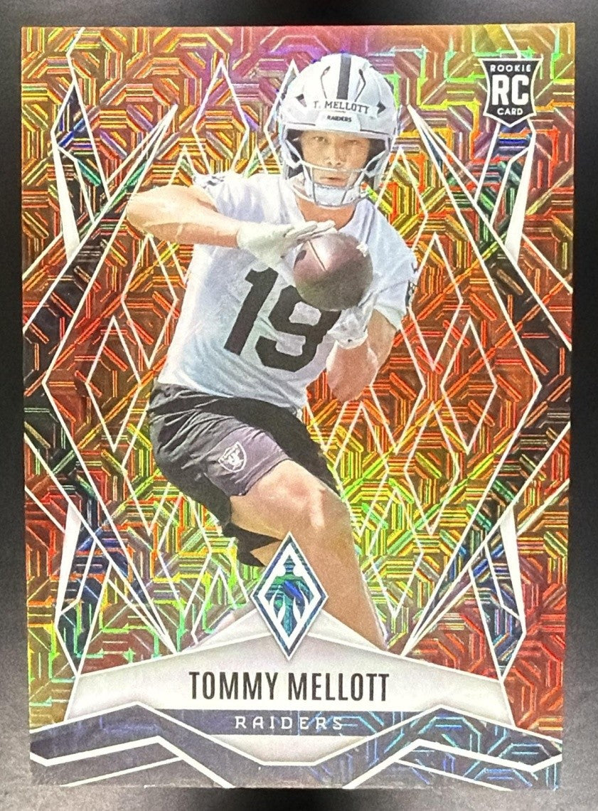 2025 Panini Phoenix Factory Set Tommy Mellott #227 Rookies Fireburst /350 RC