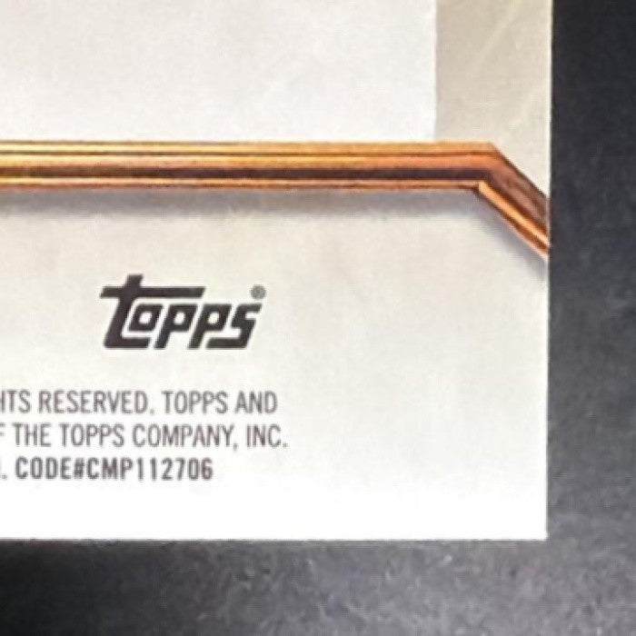 FEAR 2025 TOPPS PIXAR GOLD #58 GILDED