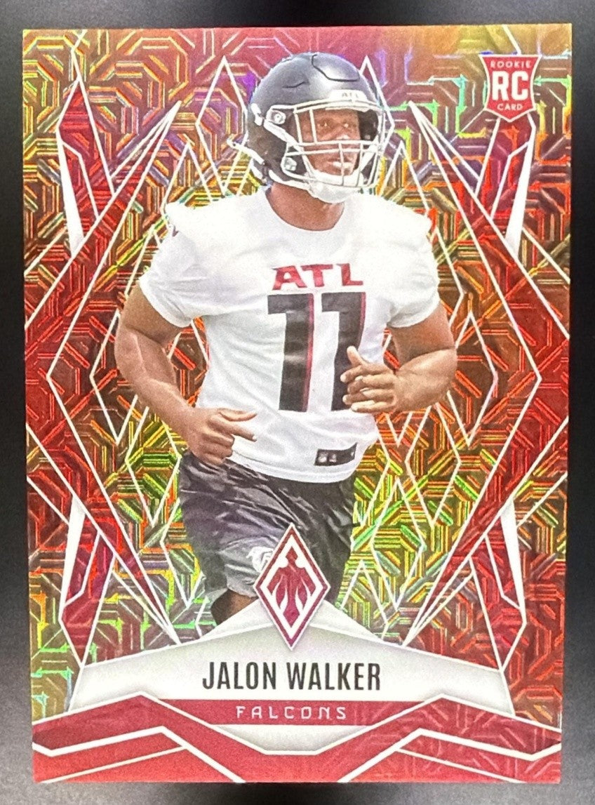 2025 Panini Phoenix Factory Set Jalon Walker #193 Rookies Fireburst /350 RC