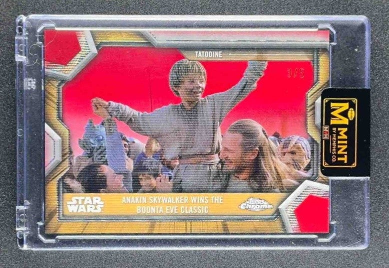 2025 Topps Star Wars Hyperspace Anakin Skywalker Red SSP /5