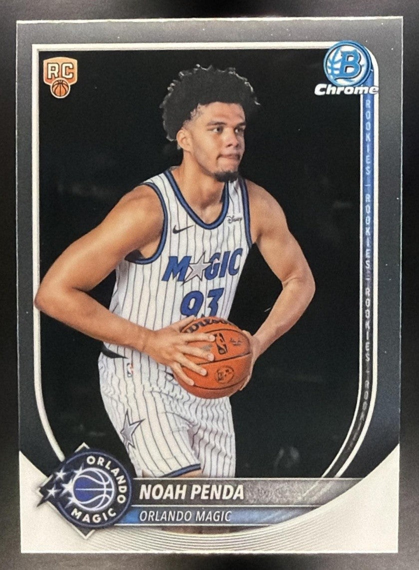 NOAH PENDA 2025-26 BOWMAN #BCV-32 CHROME RC MAGIC