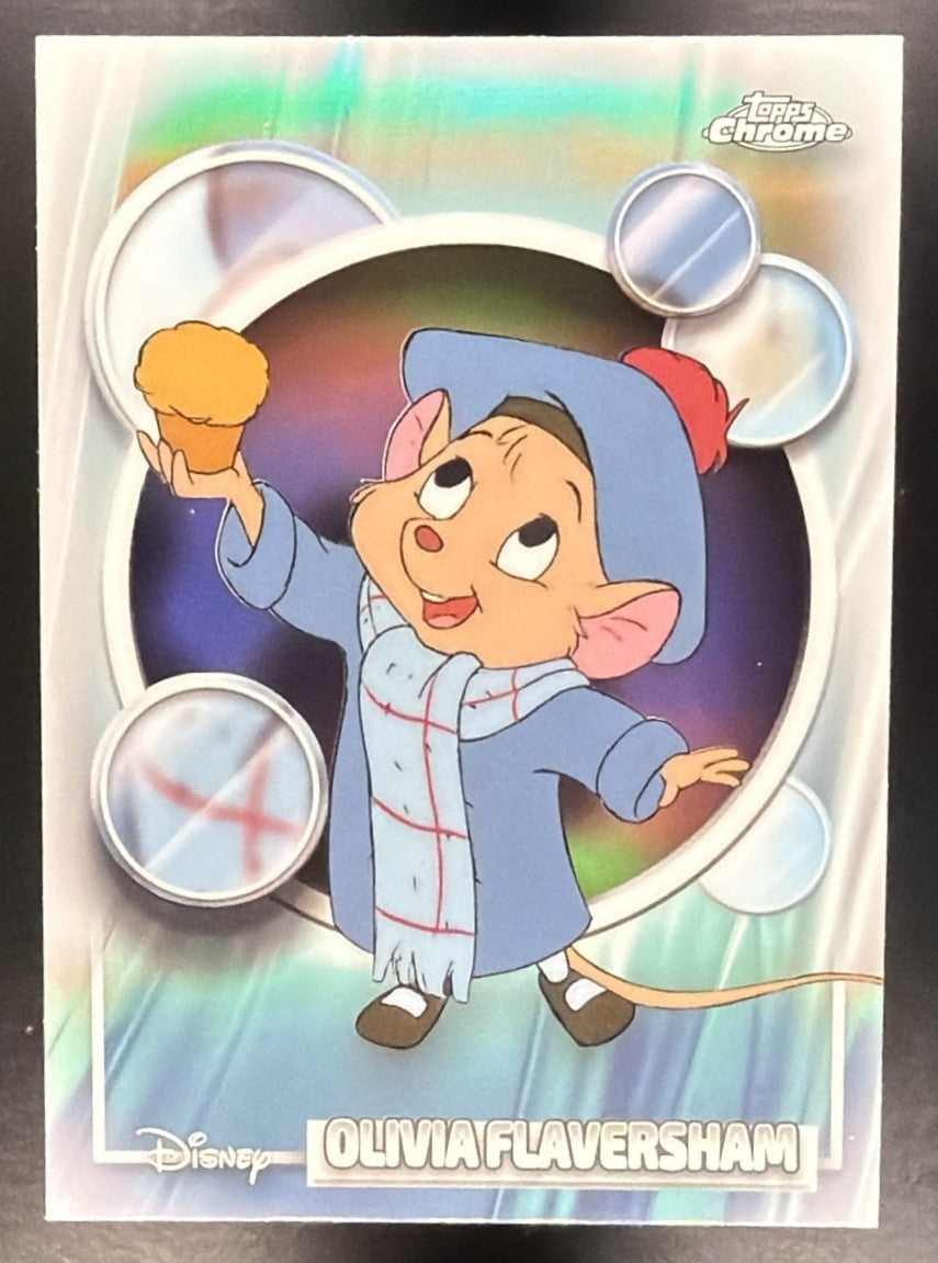2026 Topps Chrome Disney Olivia Flaversham #42 Refractor