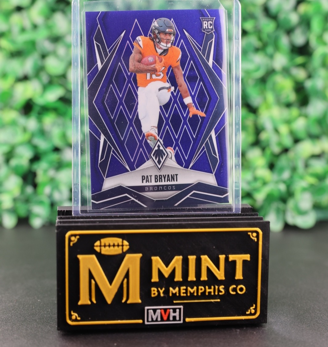 PAT BRYANT 2025 PANINI PHOENIX #184 RC /50 SSP BRONCOS