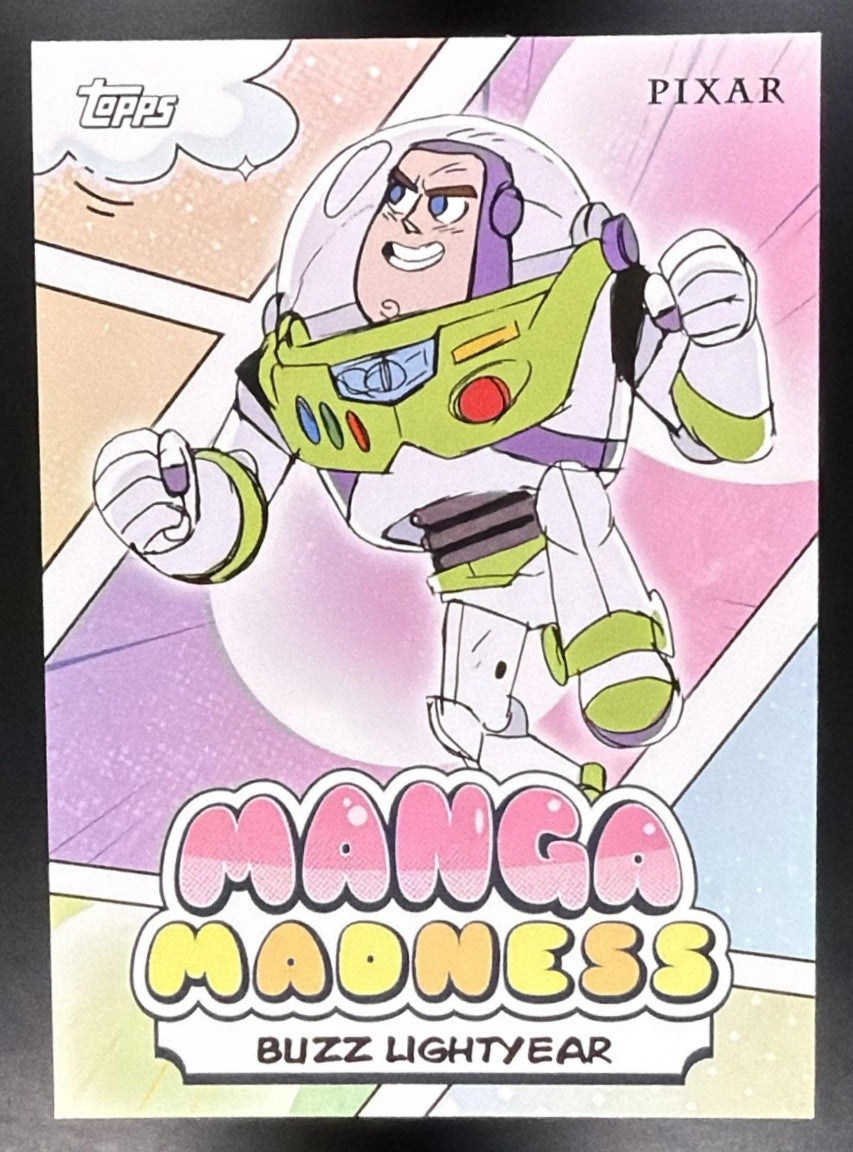 BUZZ LIGHTYEAR 2026 TOPPS DISNEY NEON #MM-5 MANGA MADNESS