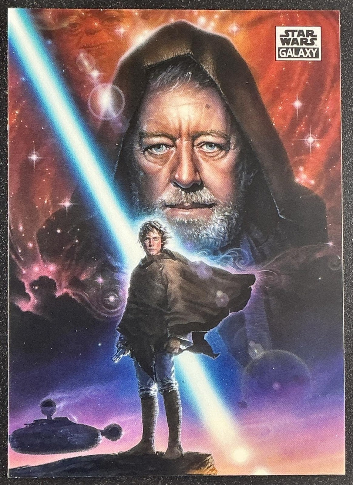 LUKE SKYWALKER AND OBI-WAN KENOBI 2025 TOPPS CHROME STAR WARS GALAXY #51