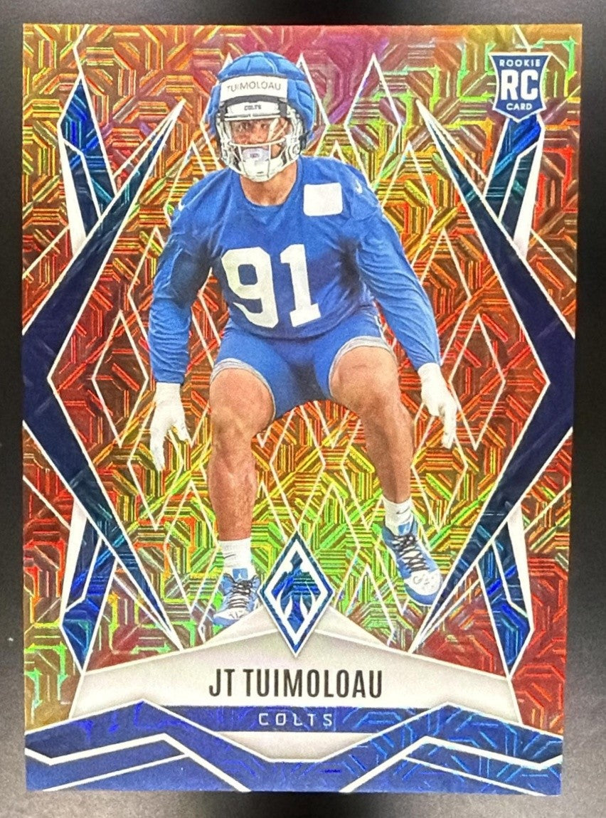 2025 Panini Phoenix Factory Set JT Tuimoloau #218 Rookies Fireburst /350 RC