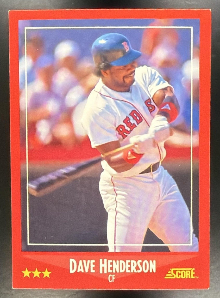 DAVE HENDERSON 1988 SCORE #228 GIANTS