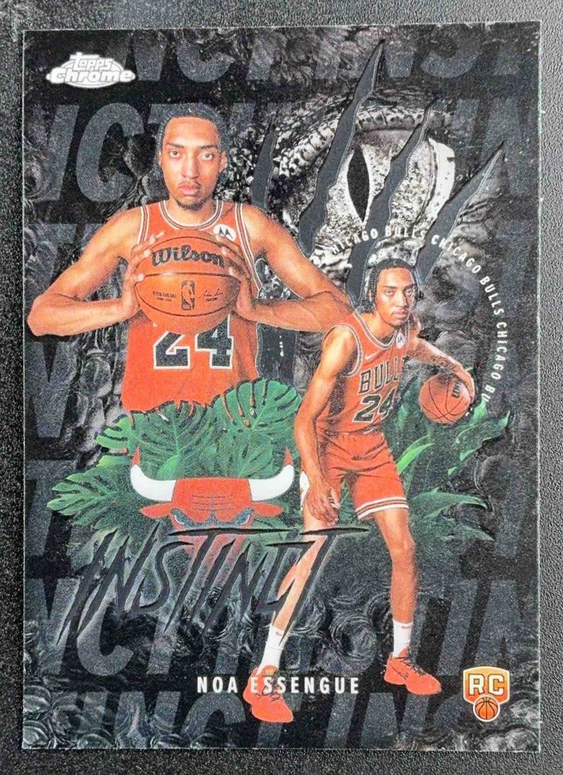 NOA ESSENGUE 2025-26 TOPPS CHROME #INS-20 INSTINCT RC BULLS