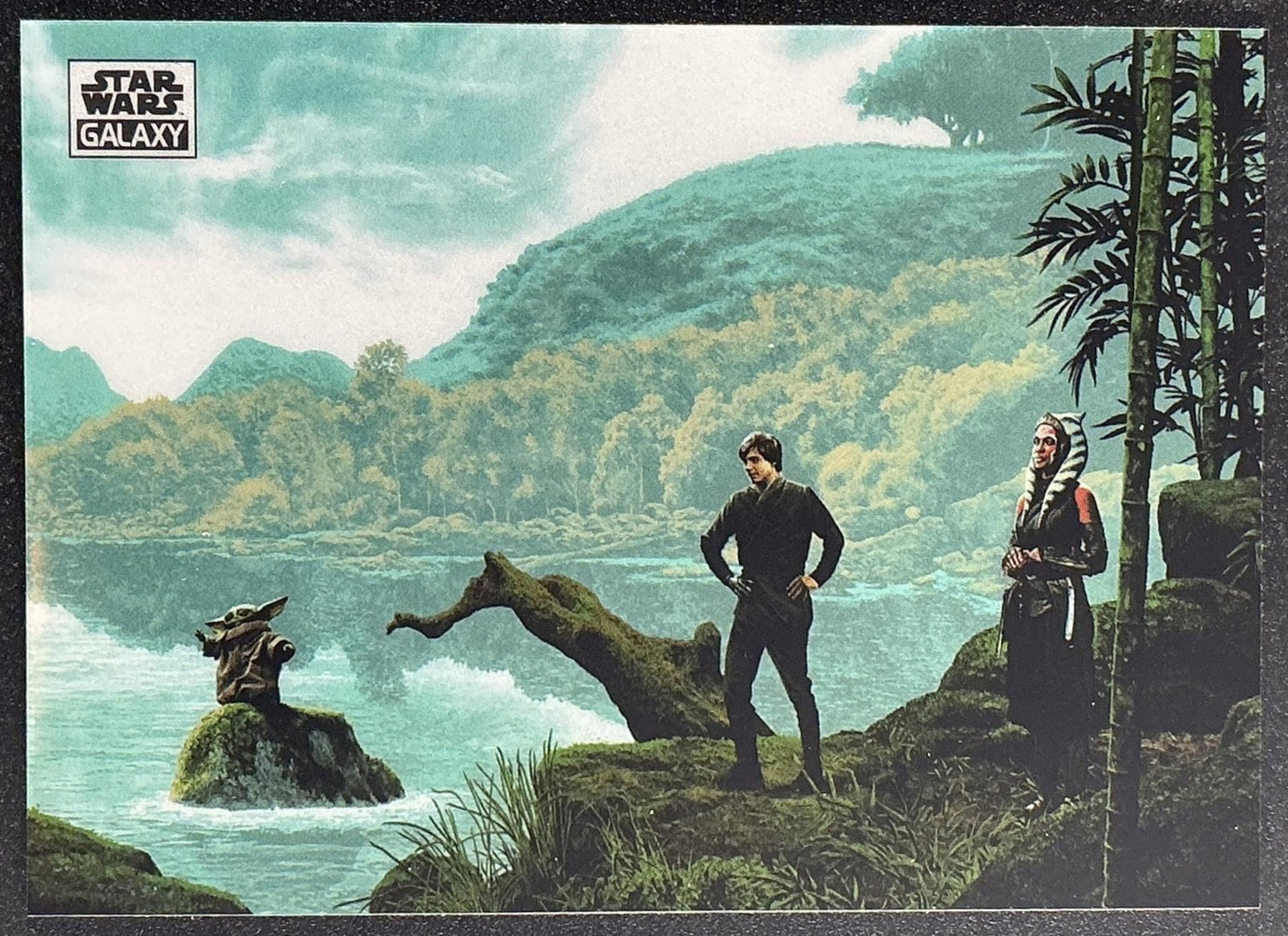 2025 Topps Chrome Star Wars Galaxy I Will Teach You to Protect Yourself #60