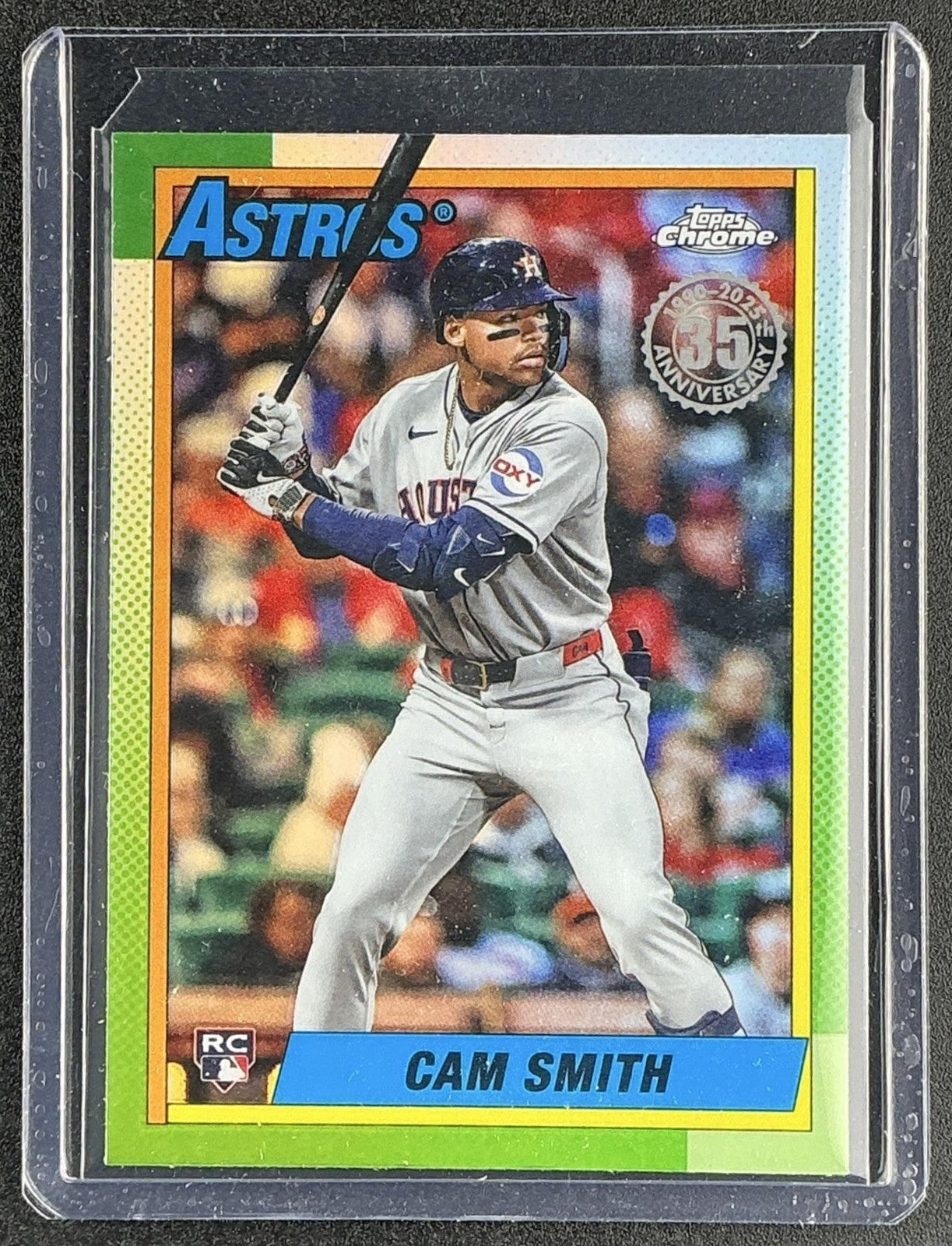 CAM SMITH 2025 TOPPS CHROME UPDATE #90CU-15 1990 RC ASTROS