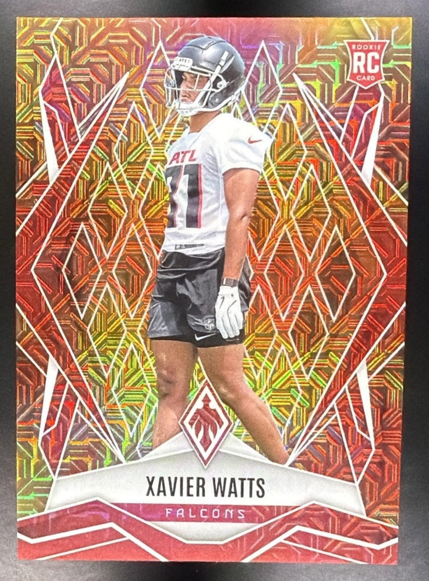 2025 Panini Phoenix Factory Set Xavier Watts #238 Rookies Fireburst /350 RC