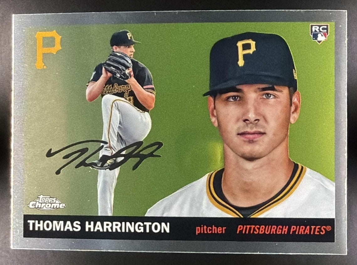 2025 Topps Chrome Platinum Anniversary Thomas Harrington #260 RC