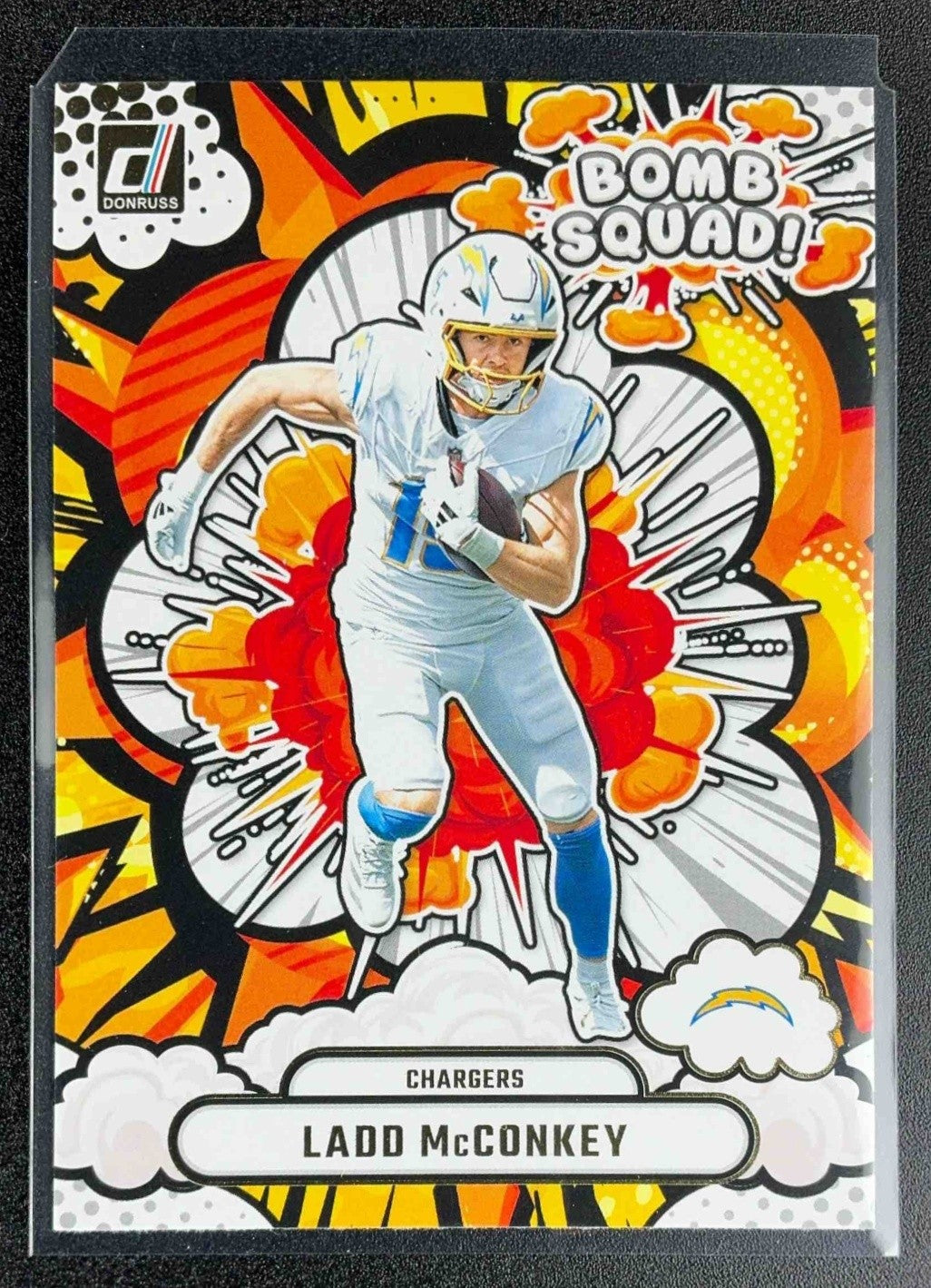 LADD MCCONKEY 2025 PANINI DONRUSS #BS-LMY BOMB SQUAD CHARGERS