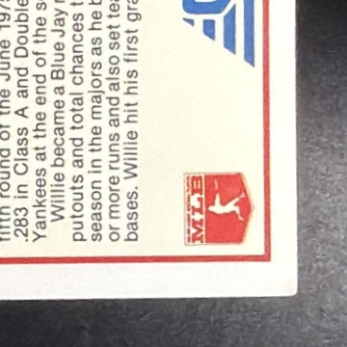 WILLIE UPSHAW 1988 SCORE #279 BLUE JAYS