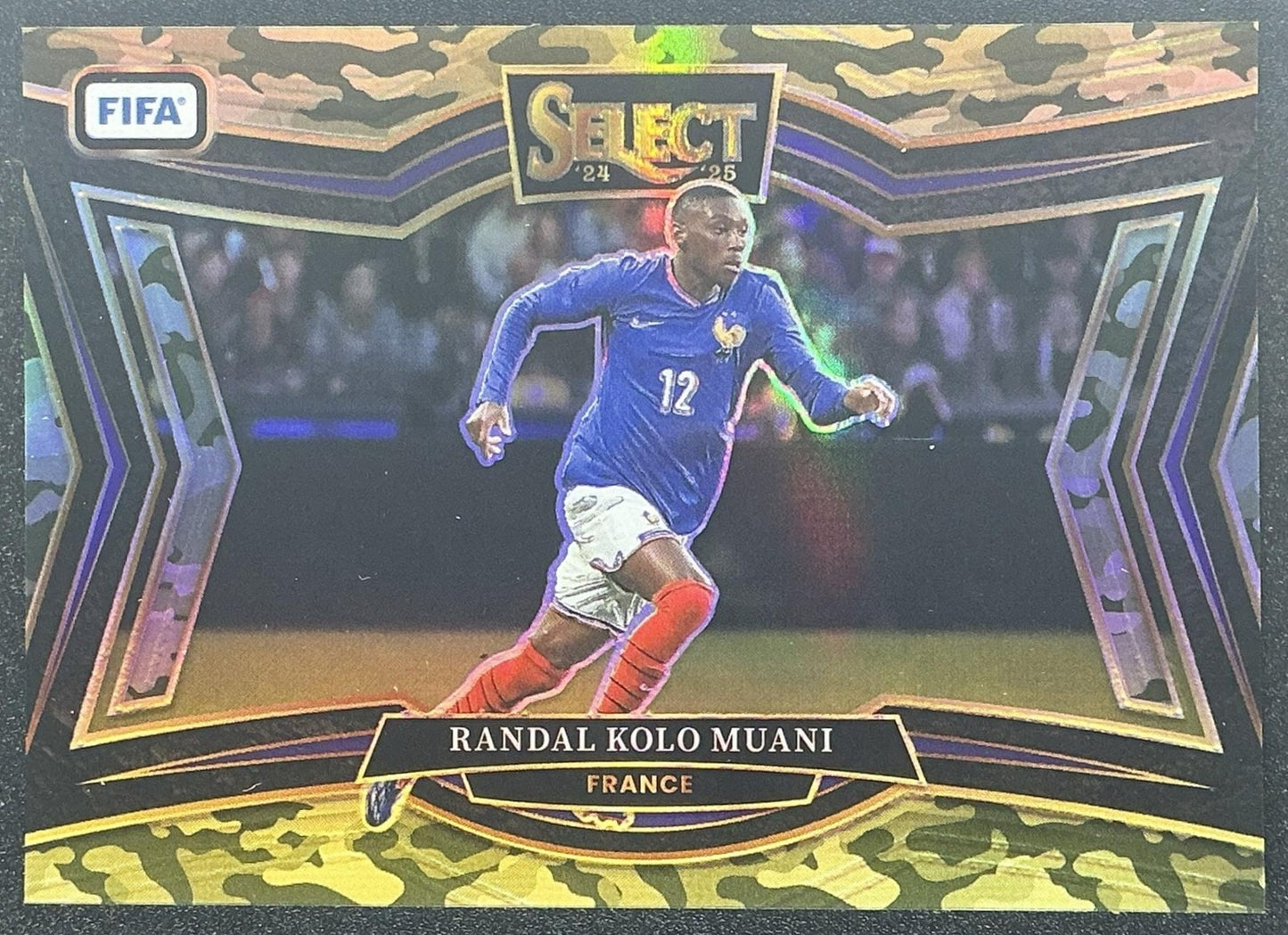 RANDAL KOLO MUANI 2024-25 PANINI SELECT FIFA #223 FIELD CAMO 12/135 FRANCE