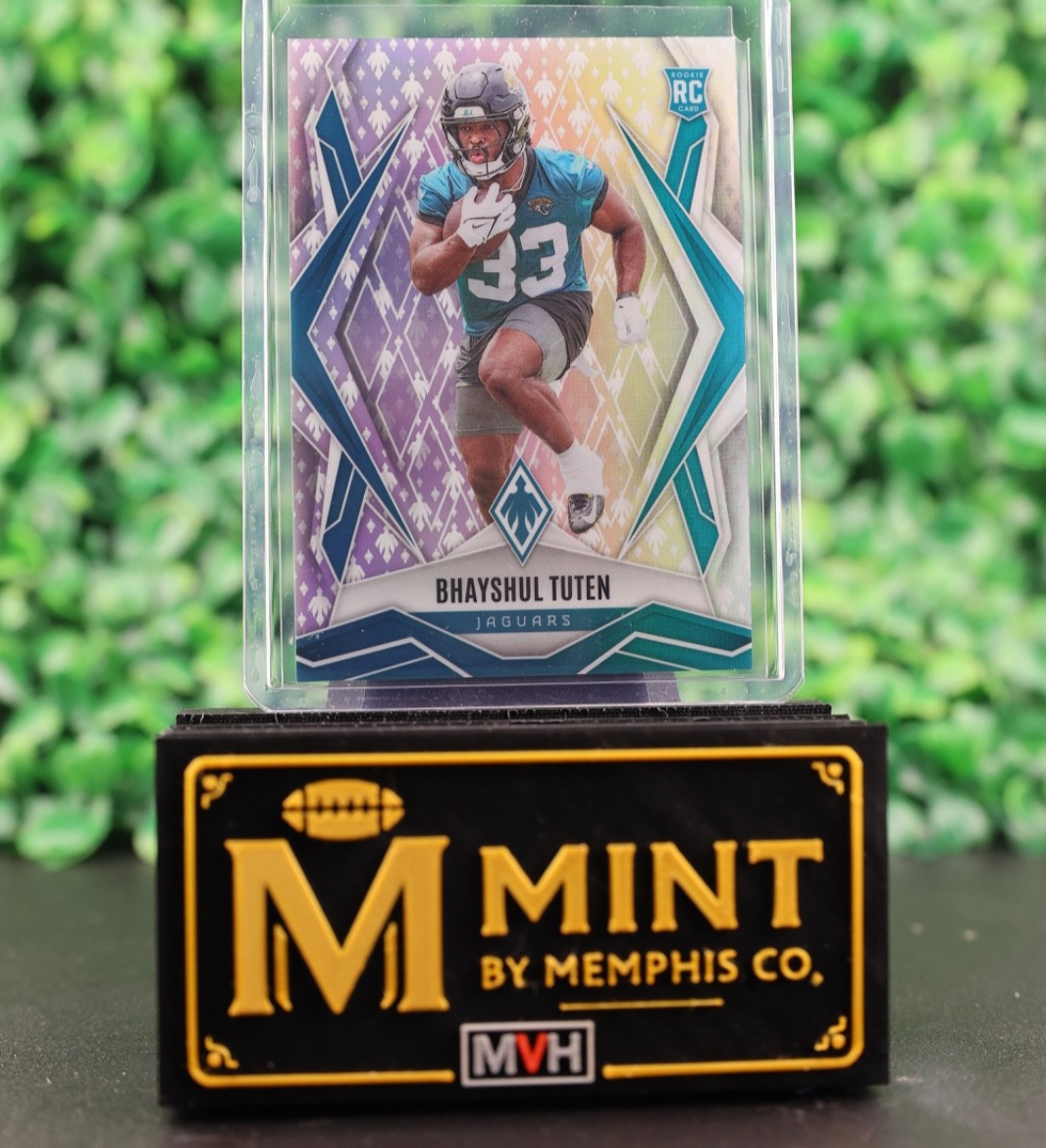 BHAYSHUL TUTEN 2025 PHOENIX #197 ROOKE RC SILVER PHOENIX PRIZM /149 JAGUARS
