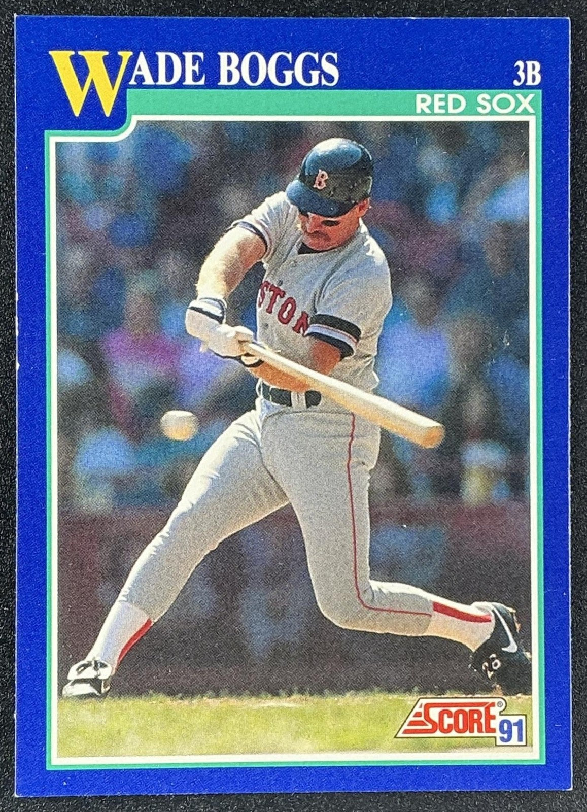 WADE BOGGS 1991 SCORE #12 RED SOX