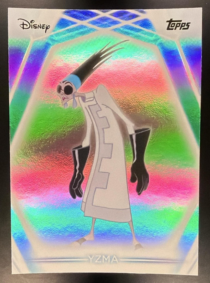 YZMA 2026 TOPPS DISNEY NEON #38 RAINBOW FOIL THE EMPEROR'S NEW GROOVE