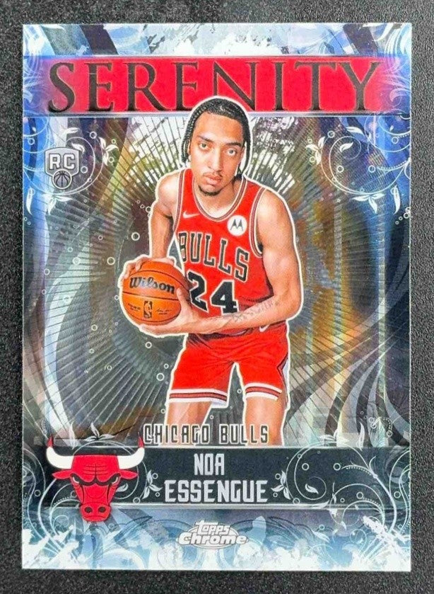 NOA ESSENGUE 2025-26 TOPPS CHROME #SY-15 SERENITY RC BULLS