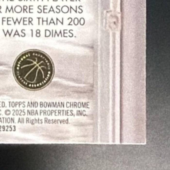 TYRESE HALIBURTON 2025-26 BOWMAN #HS-6 CHROME HOBBY STARS PACERS