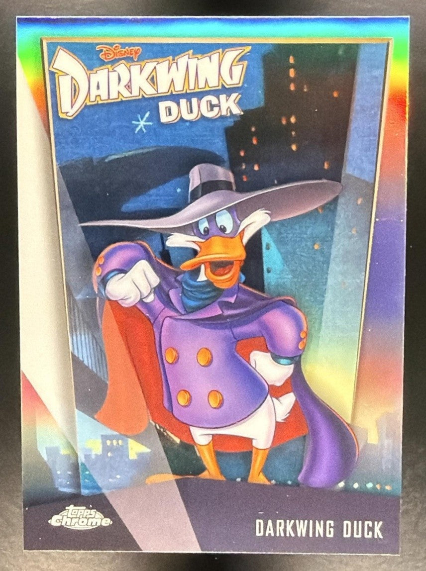 DARKWING DUCK 2026 TOPPS CHROME DISNEY #DD-1 35TH ANNIVERSARY