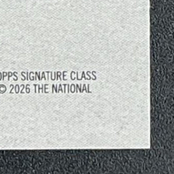 JOHNI BROOME 2025-26 TOPPS SIGNATURE CLASS #128 ROOKIE RC 76ERS