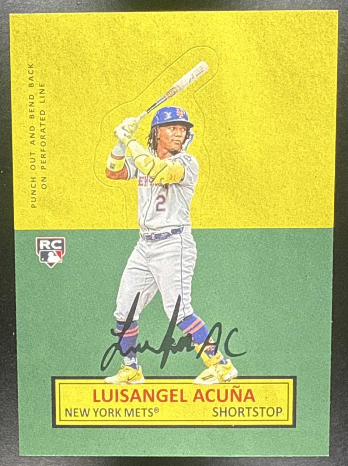 LUISANGEL ACUNA 2025 TOPPS ARCHIVES #64SU-8 1964 STAND UPS RC METS