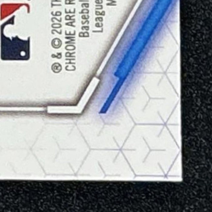 JUSTIN CRAWFORD 2026 BOWMAN #BTP-43 SCOUTS TOP 100 CHROME PHILLIES