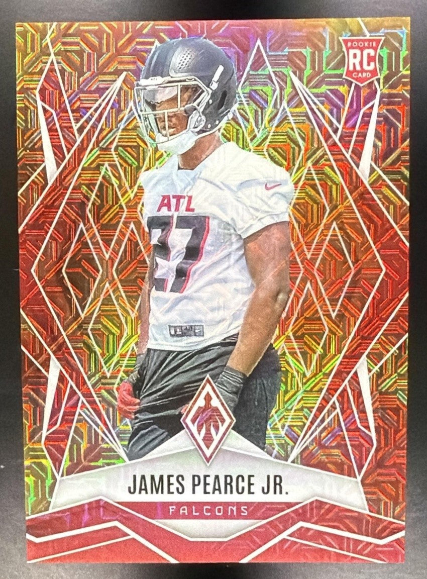 2025 Panini Phoenix Factory Set James Pearce Jr. #243 Rookies Fireburst /350 RC