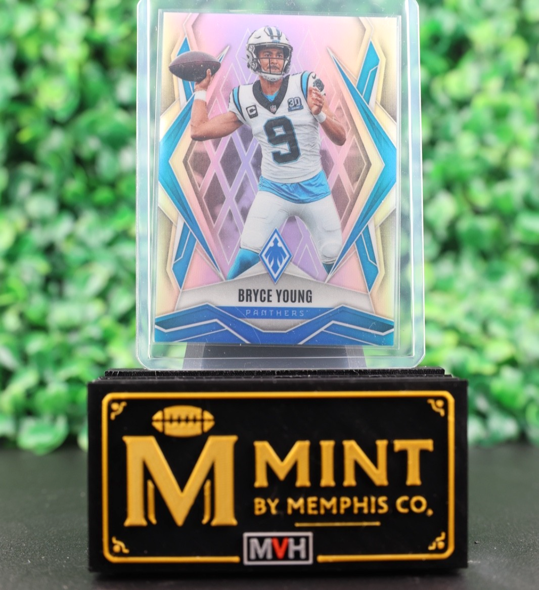 BRYCE YOUNG 2025 PANINI PHOENIX SILVER PRIZM #148 PANTHERS