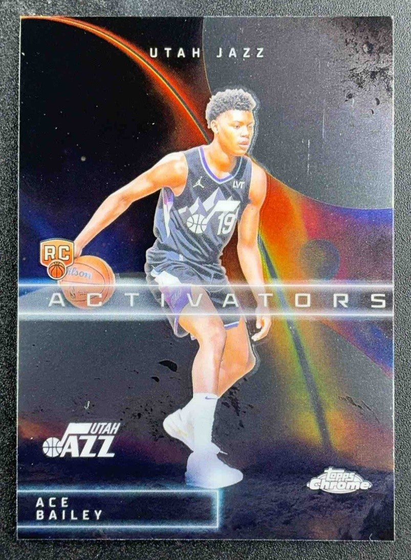 ACE BAILEY 2025-26 TOPPS CHROME #AC-15 ACTIVATORS RC JAZZ