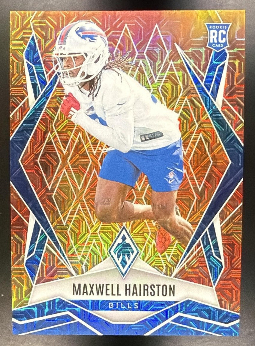 2025 Panini Phoenix Factory Set Maxwell Hairston #237 Rookies Fireburst /350 RC