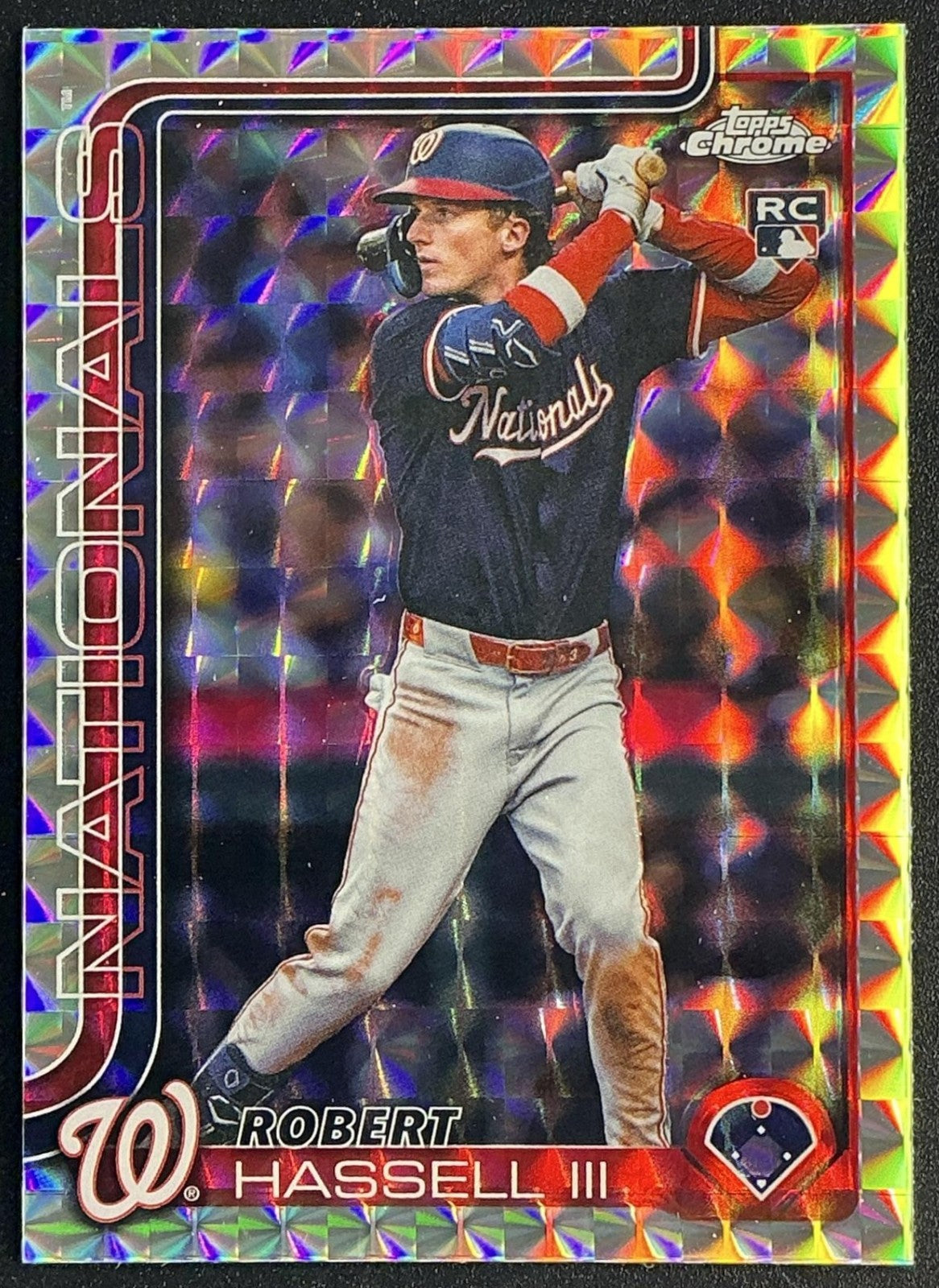 2025 Topps Chrome Update Robert Hassell III #USC154 Geometric Refractor RC