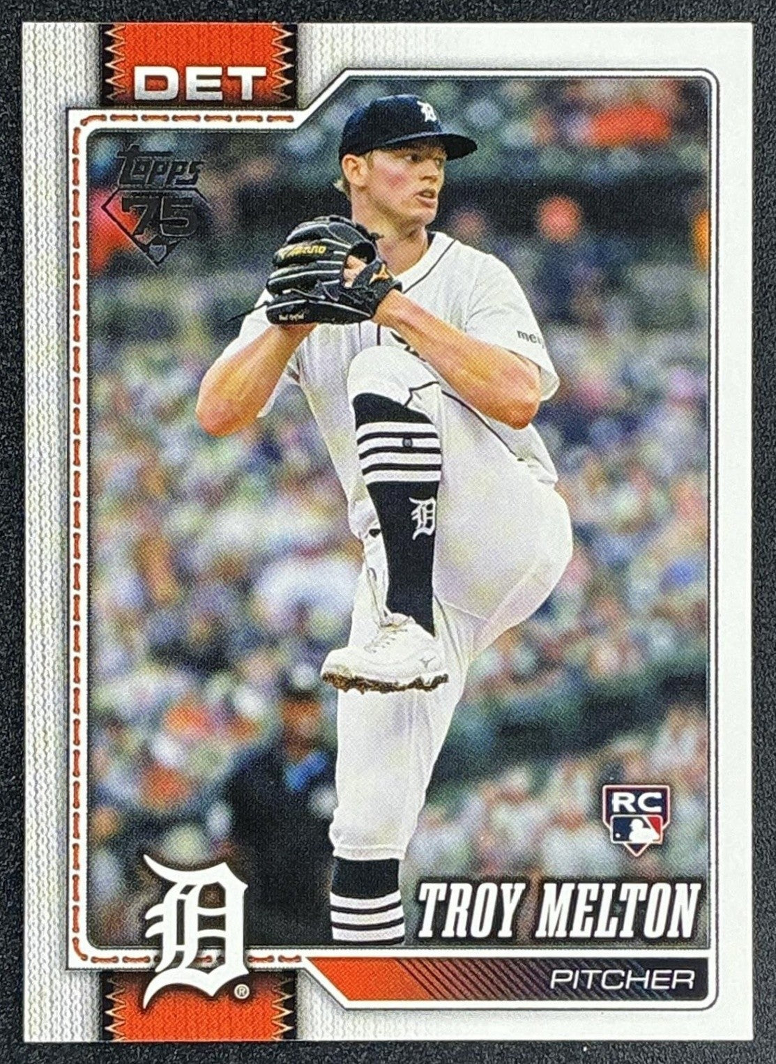 TROY MELTON 2026 TOPPS #212 RC TIGERS