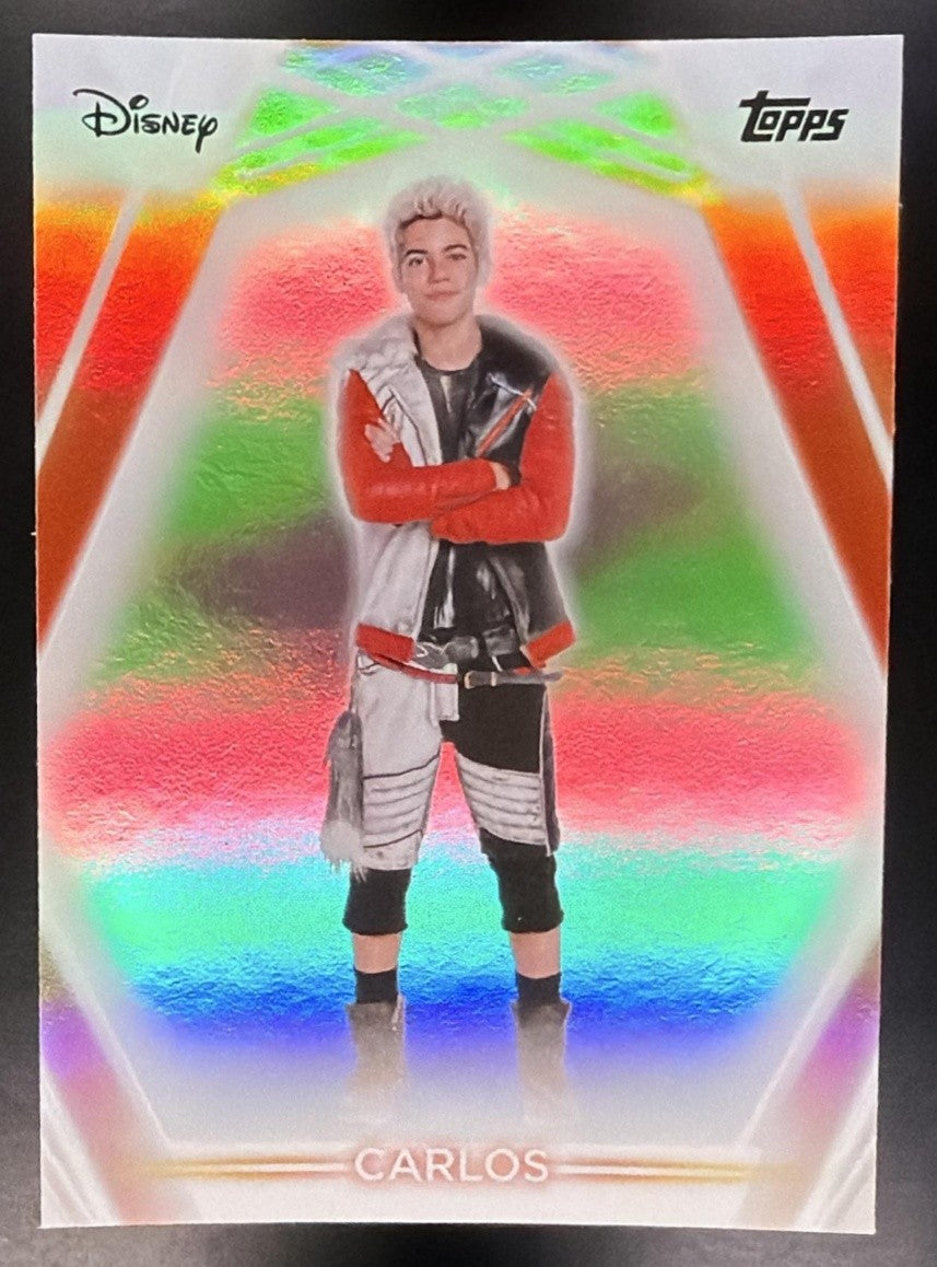CARLOS 2026 TOPPS DISNEY NEON #159 RAINBOW FOIL