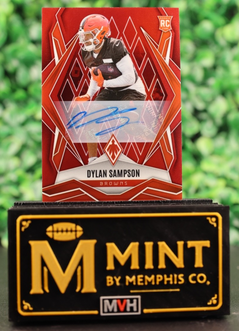 DYLAN SAMPSON 2025 PANINI PHOENIX AUTO #250 RED RC /99 SP