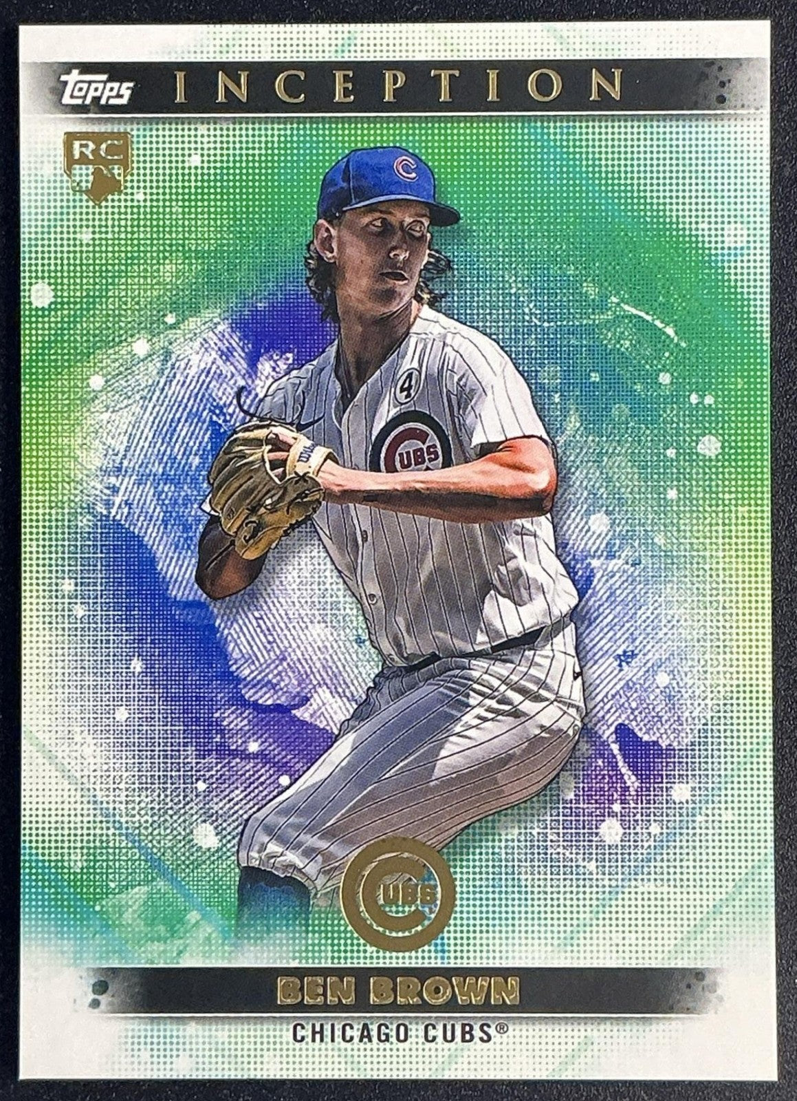 BEN BROWN 2024 TOPPS INCEPTION #82 RC CUBS