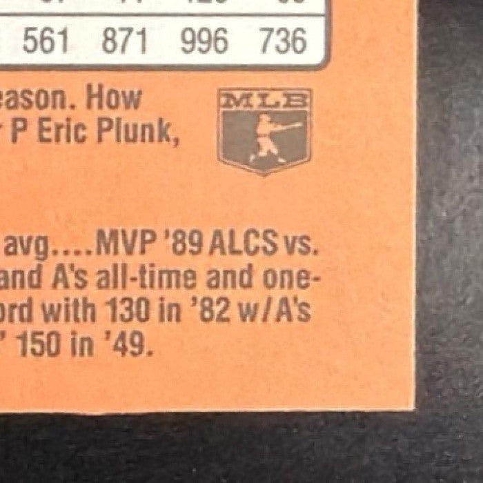 RICKEY HENDERSON 1990 DONRUSS #304 ATHLETICS
