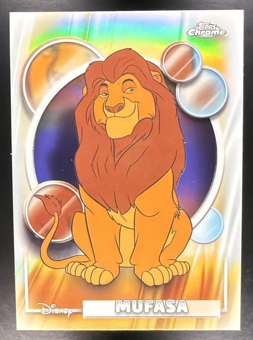 MUFASA 2026 TOPPS CHROME DISNEY #164 REFRACTOR THE LION KING