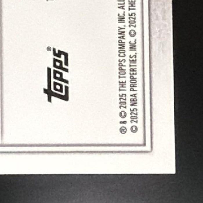 JOHN TONJE 2025-26 BOWMAN #BCA-JE CHROME AUTO RC JAZZ