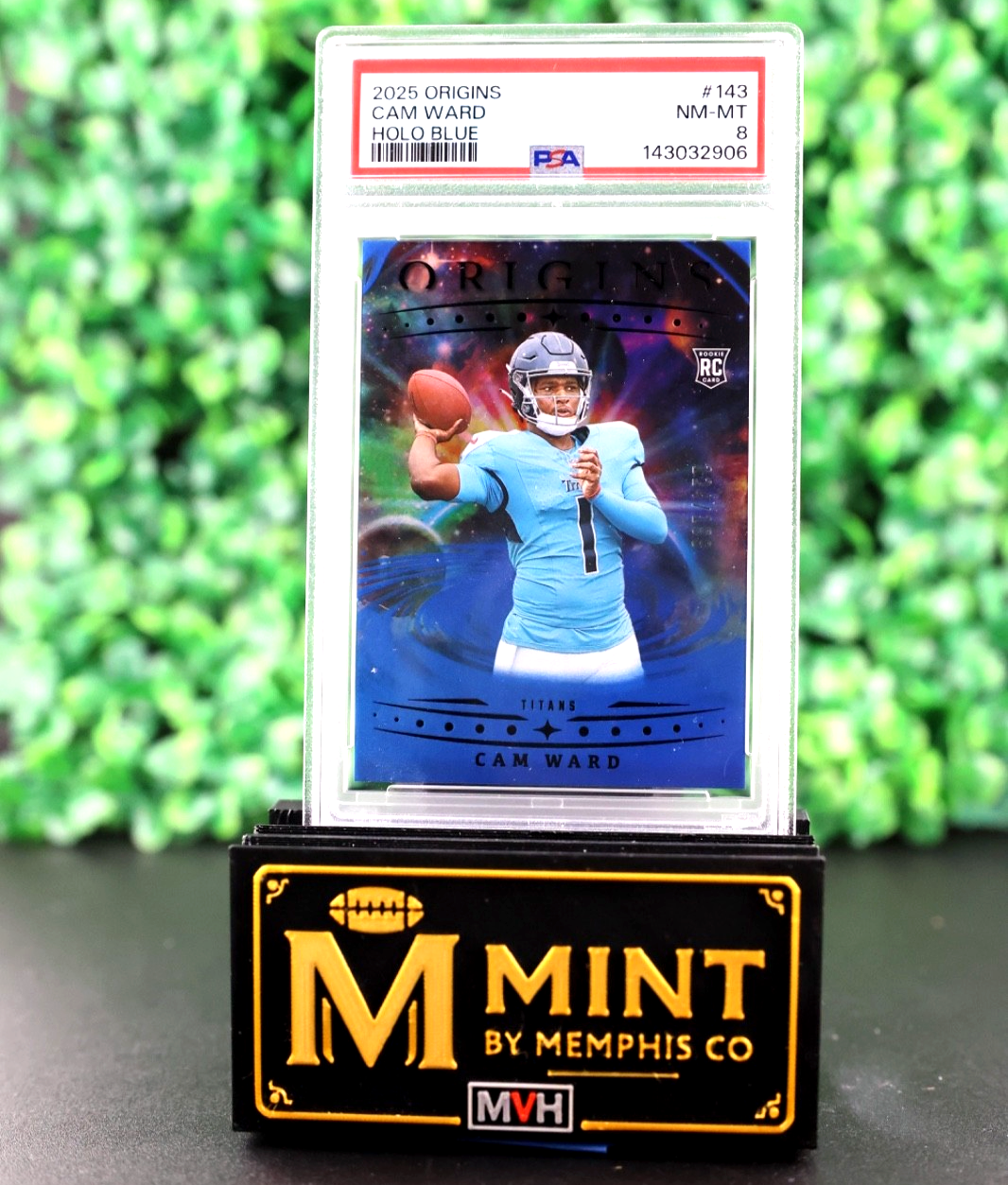 CAM WARD 2025 PANINI ORIGINS BLUE /199 ROOKIE RC COLOR MATCH TITANS